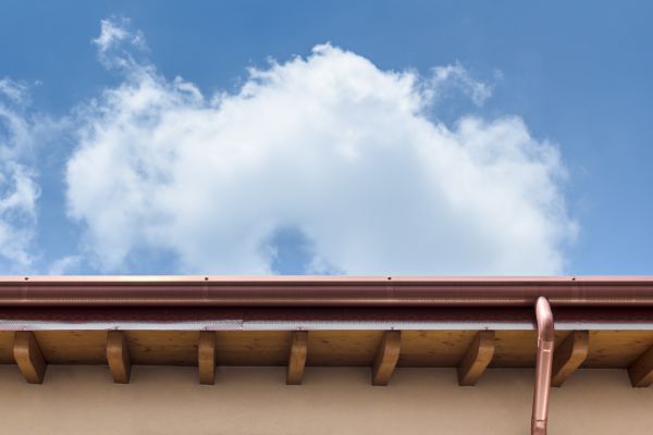 Copper Gutter Installation in Kingwood