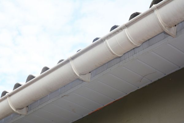 Plastic Gutter Installation in Kingwood
