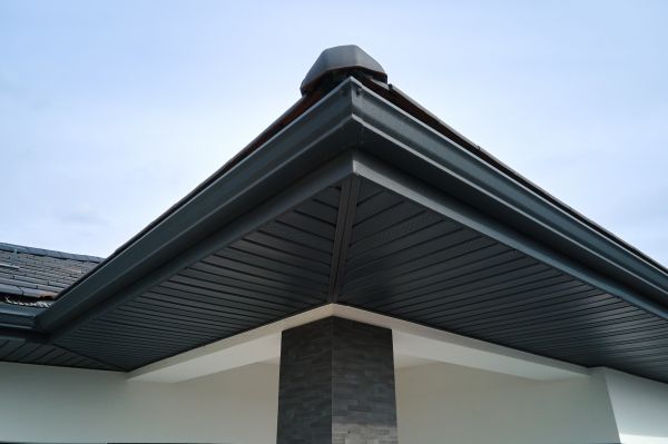 Steel Rain Gutter Installation in Kingwood