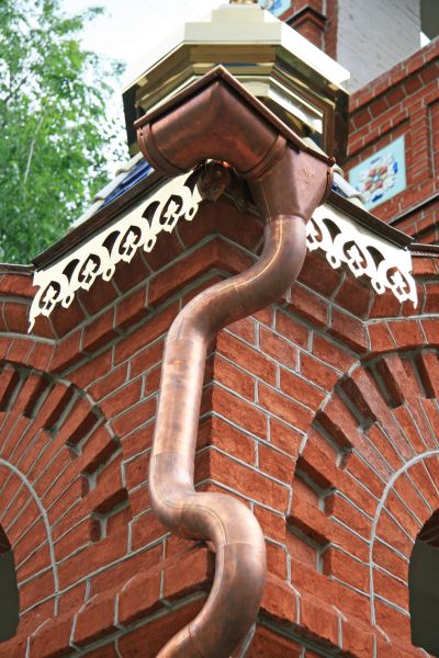 Church Downspout Installation in Kingwood